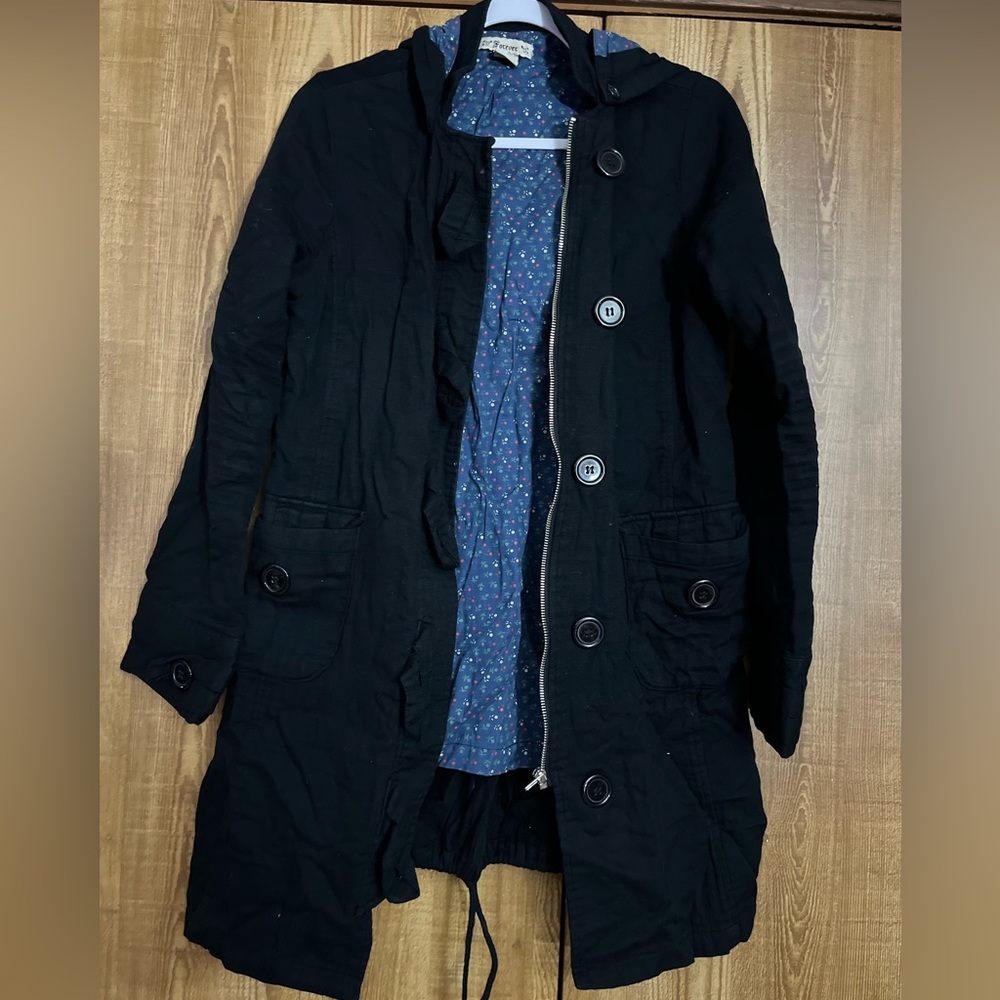 Forever 21 Large black light jacket